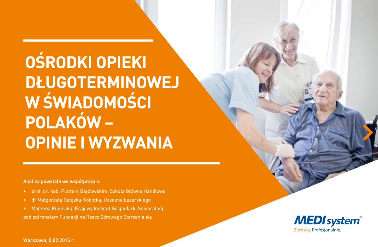 Ośrodki opieki długoterminowej w świadomości Polaków